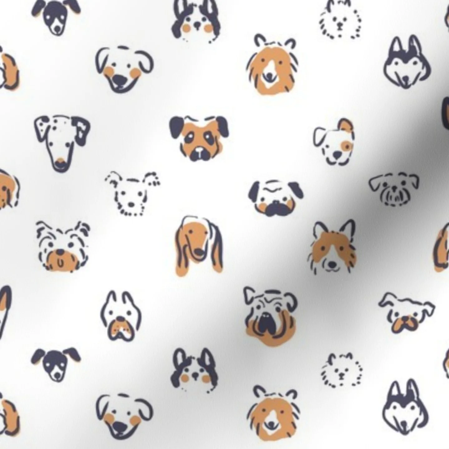 Canine Collection Fabric by cambrasine